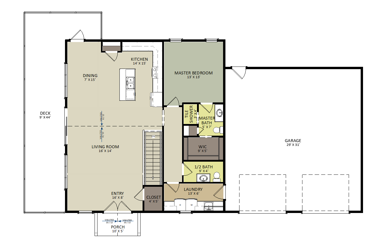Birchwood First Floor Floor Plan